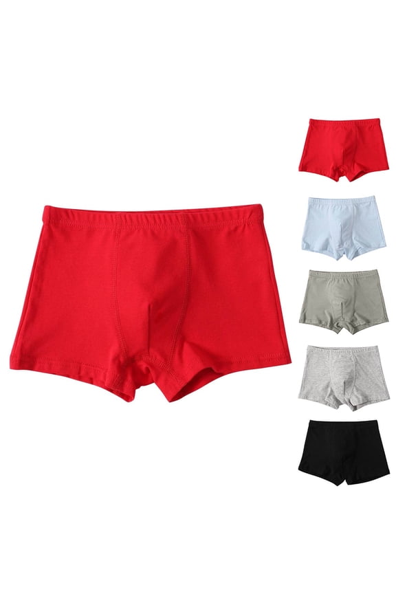 Cotton Boys Boxer Briefs Toddler Underwear Comfort Lightweight Breathable Stretch Flex Underwear for Boy