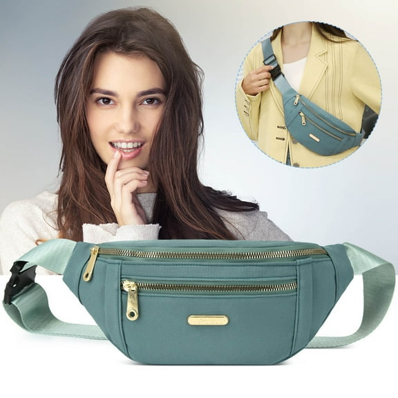 hengsof Crossbody Bags Unisex Sling Bag Crossbody Bags For Women Chest Bag Multi-layer Change Mobile Phone Messenger Bag