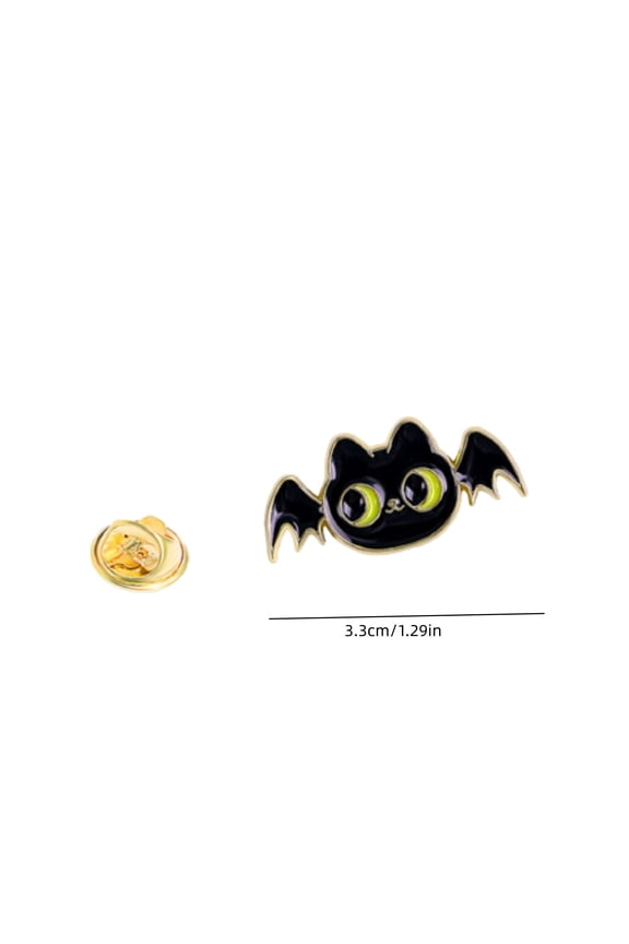 Cute Ghost Enamel Brooch Pin,Gothic Badges Halloween Pins for Women/Men, Cartoon Boo Ghost Enamel Pins for Jackets Backpacks