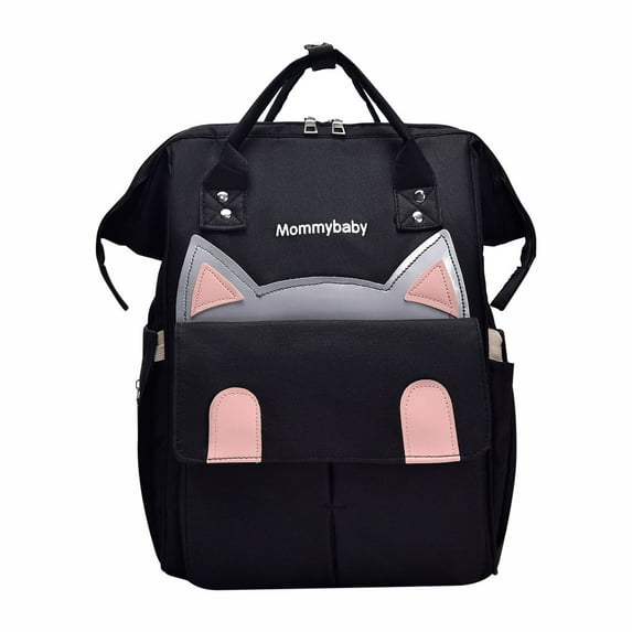 hengsof Diaper Bag Backpack, Large Capacity Multifunctional Insulated Pockets Bag Travel Backpack, Essential Baby Storage Bag