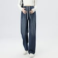 thumbnail image 1 of hengsof Drawstring Loose-Fitting Maternity Pants Plus Size Suitable for Pregnant Women, 1 of 6