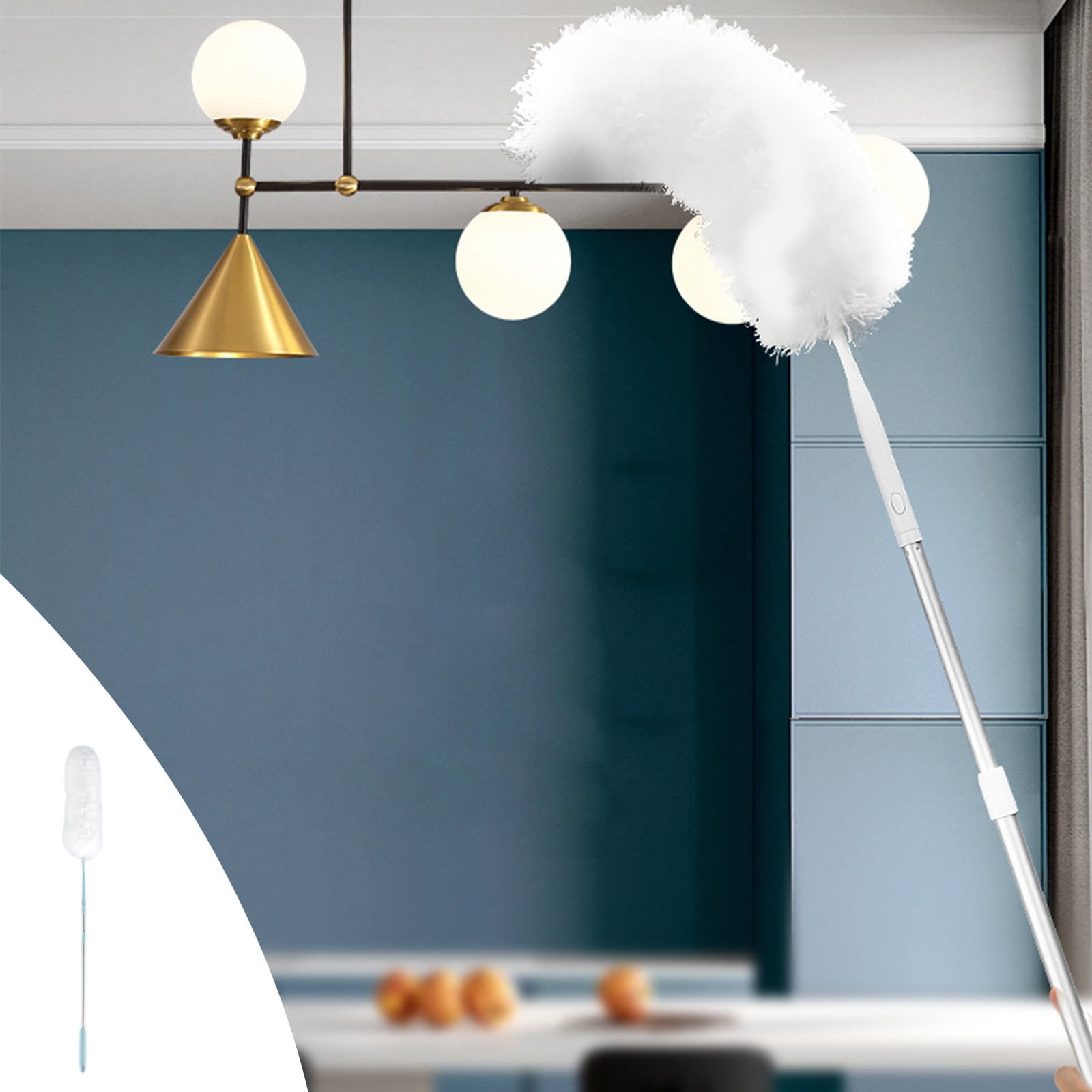 hengsof Dusters for Cleaning High Ceiling Fan, Microfiber Feather