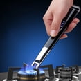 thumbnail image 1 of hengsof Electric Candle Lighter Plasma Arc Lighters Windproof & Flameless with USB Rechargeable Battery Safety Switch, 1 of 9