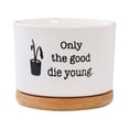 thumbnail image 1 of hengsof Funny Succulent Pots Cute Aloe Cactus Planter Ceramic Accessories Pots Indoor Outdoor Plants Birthday Housewarming Gifts, 1 of 9