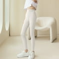 thumbnail image 1 of hengsof Girls High Waist Slim Fit Leggings, Summer Thin Stretch Yoga Pants, Fashionable and Versatile Pants, Sizes 3-15, 1 of 6