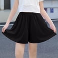 thumbnail image 1 of hengsof Girls Pull On Shorts Quick Dry Flowy Shorts with Pockets Elastic Athletic Skorts for Fitness Running Cheer Sports 3-15Y, 1 of 4