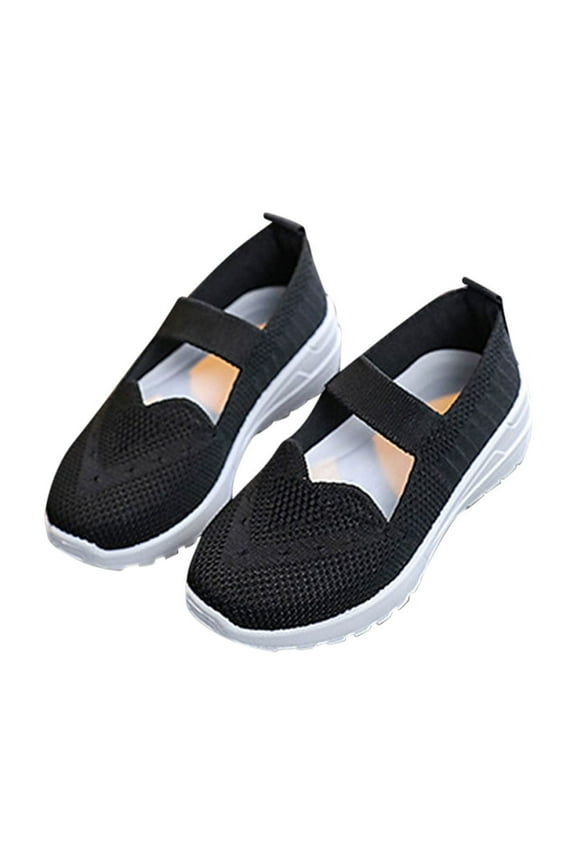 Girls' Solid Color Sneakers, Stylish Comfortable Casual Shoes for Everyday Wear, Sizes 3 Months to 14 Years Old