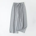 thumbnail image 1 of hengsof Girls Wide Leg Anti Mosquito Leggings, Summer Solid Color Elastic Waist Cool Comfortable Trousers, Sizes 4-15 Years Old, 1 of 3