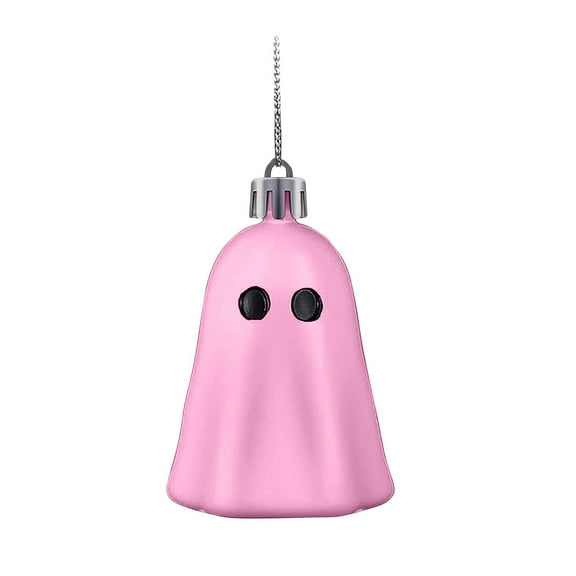 hengsof Halloween Ghost Hanging Decoration, Pink Halloween Ghost Boo Party Hanging Decorations for Halloween Boo Baby Shower, Halloween Birthday Decorations, Halloween Trick Or Treat Party Supplies