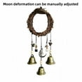 thumbnail image 1 of hengsof Halloween Witch Bells for Door Witchy Home Decor, for Home Protection, Witchy Decor Hanging Witchcraft Decorations, Witches Wind Chimes Decoration for Garden, 1 of 5