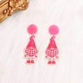 thumbnail image 1 of hengsof Heart Earrings Dangle Valentine's Day Earrings Pink Heart Earrings Red Heart Earrings Cute Love Dangling Heart Earrings for Women, 1 of 6