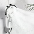 hengsof High Pressure Handheld Shower Head Anticlog Nozzles, Built