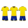 thumbnail image 1 of hengsof Kids Jersey Soccer Set Sports Team Uniform Outfit Shirt Shorts Suit, 1 of 5