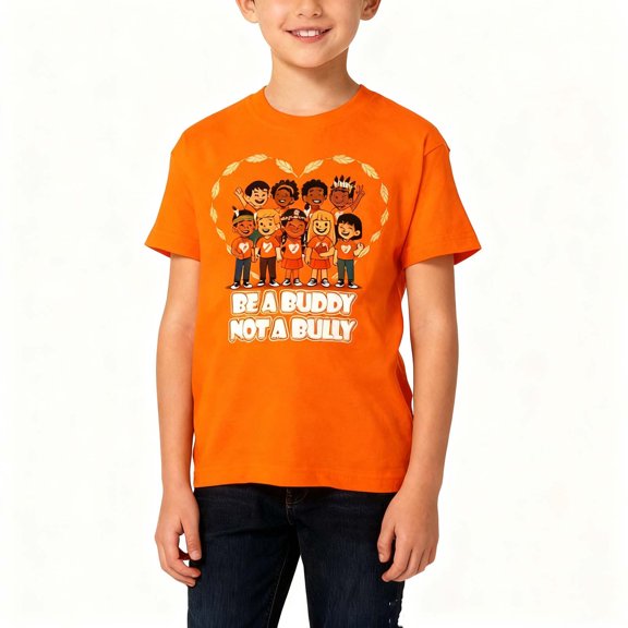 hengsof Kids' Short Sleeve T-Shirts with Printed Patterns