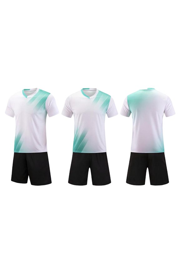 Kids Soccer Jersey Sports Team Training Shirt and Shorts Uniform