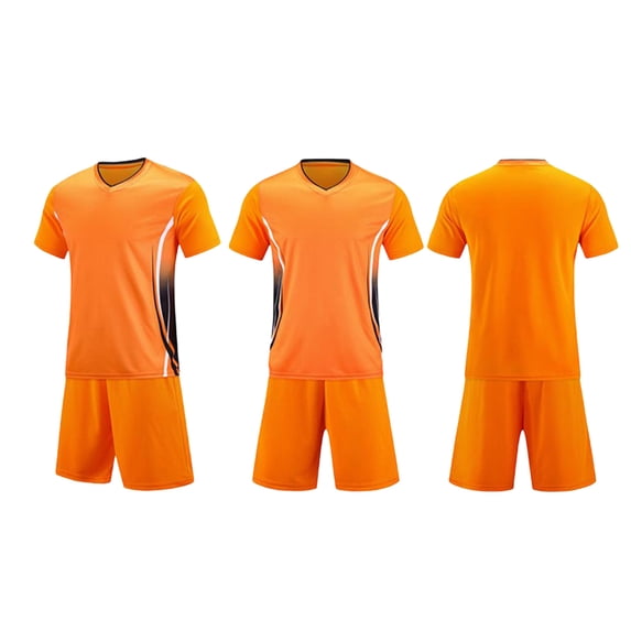 hengsof Kids Soccer Jersey Sports Team Training Shirt and Shorts Uniform