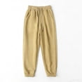 thumbnail image 1 of hengsof Kids Unisex Cotton Sweatpants Drawstring Plain Jogger Pants for Boys or Girls Age 4-13 Years, 1 of 6