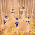 thumbnail image 1 of hengsof LED Luminous Balloon Pink Rose Bouquet Bobo Balloon for Valentine's Day Wedding Anniversary Mother's Day Birthday Party Gift, 1 of 7