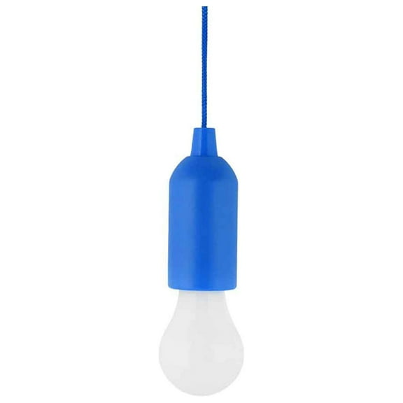 hengsof LED Pull Cord Light Bulb, Colorful LED Bulb Light Hanging Pull Cord Lamp Battery Operated, Portable Night Light for Party, Weddings, Festivals Lighting, Camping, Child Room Decoration
