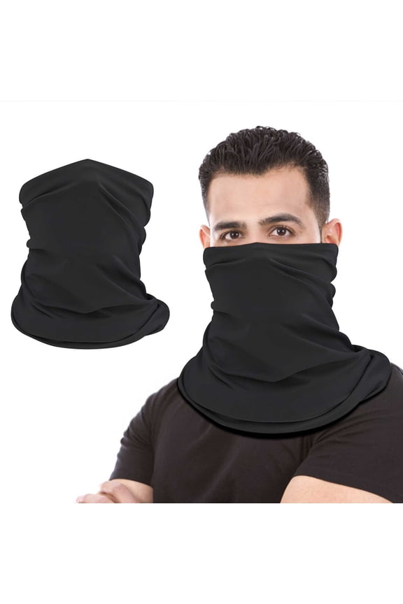 Men's Summer UV Protection Cooling Neck Gaiter Face Clothing Neck Gaiter Mask Scarf Sunscreen Breathable Bandana