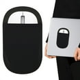 thumbnail image 1 of hengsof Mouse Pouches, Universal Stick-On Mouse Pouches with Reusable Adhesive Slim Mouse Holders Mouse Pockets for Laptop Mouse Storage Bags for Computer Laptop, 1 of 6