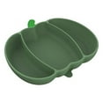 thumbnail image 1 of hengsof New Pumpkin Children'S Meal Tray Non-Slip Suction Cup Integrated Baby Partition Food Grade Silicone Meal Tray, 1 of 1
