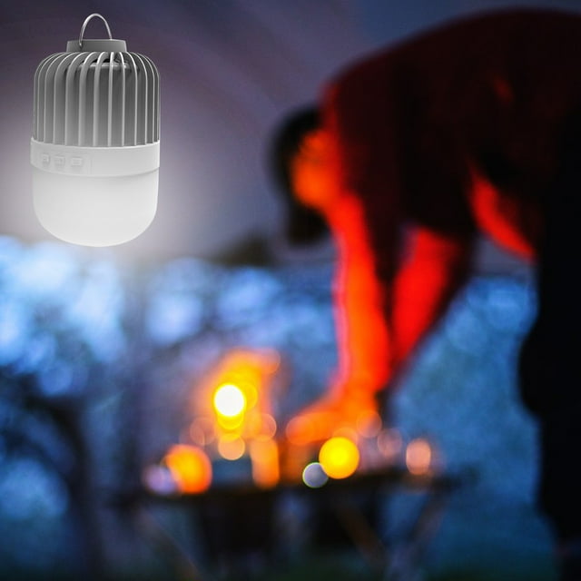 hengsof Small Camping Lantern Lamp Bluetooth Speaker for Hiking Portable,Rechargable Outdoor Table Lamp
