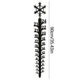 thumbnail image 1 of hengsof Snowman Measuring Snow Thickness Measuring Snow Gauge Metal Crafts Essential Tools for Life, 1 of 6