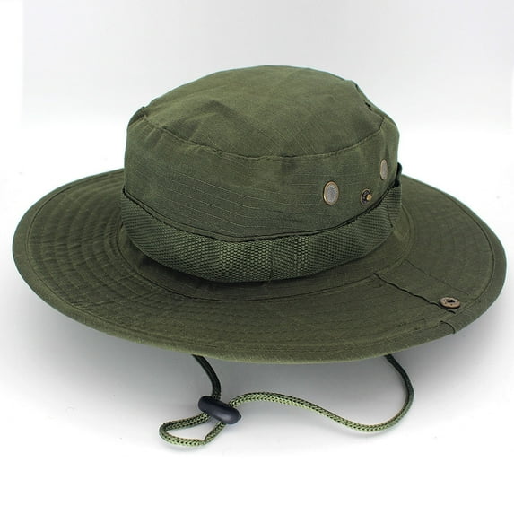 hengsof Sun Hats for Men Women Boonie Hat UPF 50+ Bucket Hat Wide Brim UV Protection Fishing Hiking Safari Outdoor Hats