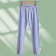 thumbnail image 1 of hengsof Sweet Bow Tie Stretch Leggings for Girls, Thin Casual Summer Leggings, Comfortable Everyday Pants for Children, Sizes 2-13 Years Old, 1 of 6