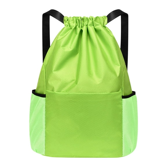 hengsof Swim Bag Sports Lightweight Folding Backpack Gymbag- Sackpack Shoes Compartment Bag for Travel Men