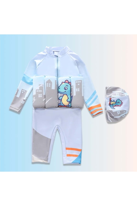 Swimsuit for Toddlers Boys Girls Floating Bathing Suit Baby Kids Float Learn to Swim Suit Floatation Beach Pool