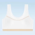 thumbnail image 1 of hengsof Teen Girls Everyday Comfort Bralette for 12-15 Years, Breathable Stretch Soft Support Camisole, Youth Light Support Undergarment, 1 of 5