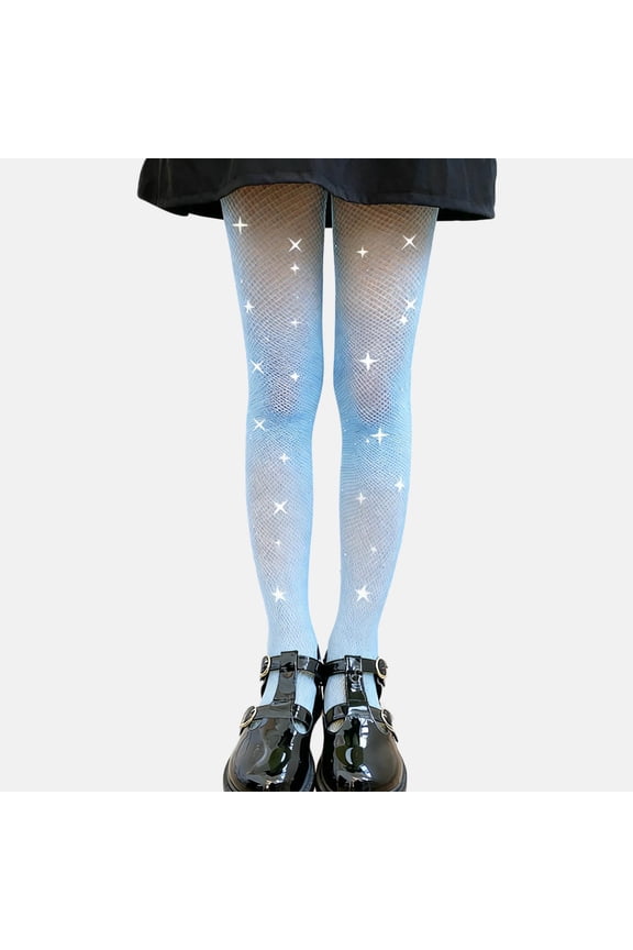 Teen Girls Rhinestone Mesh Tights for 5-15 Years Solid Color Sparkle Fishnet Sheer Leggings Fashion Party Wear Hosiery Dance Pants