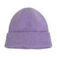 thumbnail image 1 of hengsof Toddler Beanie Boys Girls Winter Hats Children Cuffed Knit Warm Skull Caps Kids Solid Color Woolen Hat, 1 of 6