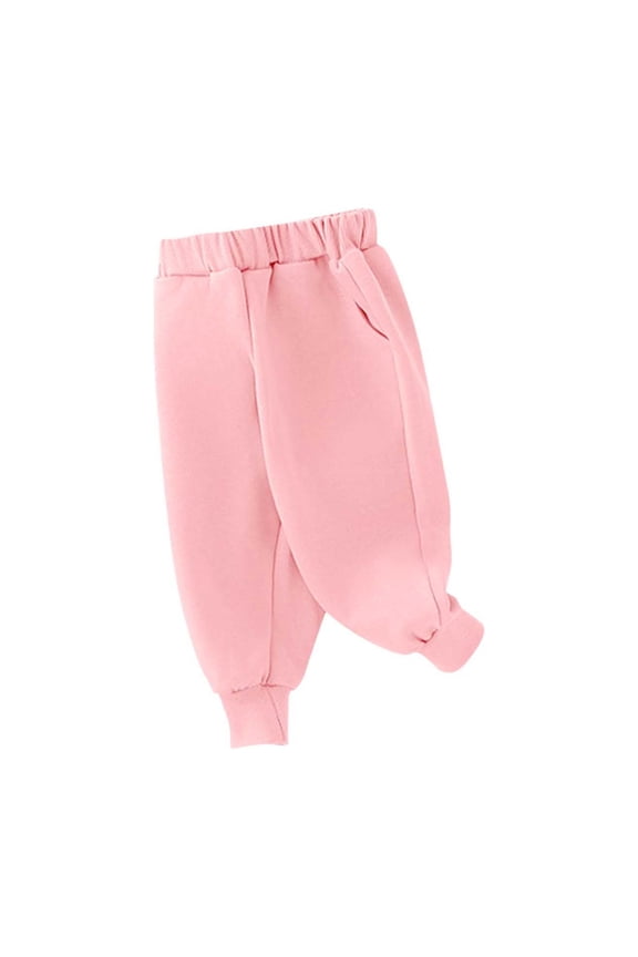 Toddler Boy Girl Sweatpants Kids Sport Jogger Cotton Casual Active Playwear Unisex Kids Sweats Pants Toddler Baby Bottoms Active Sweatpants