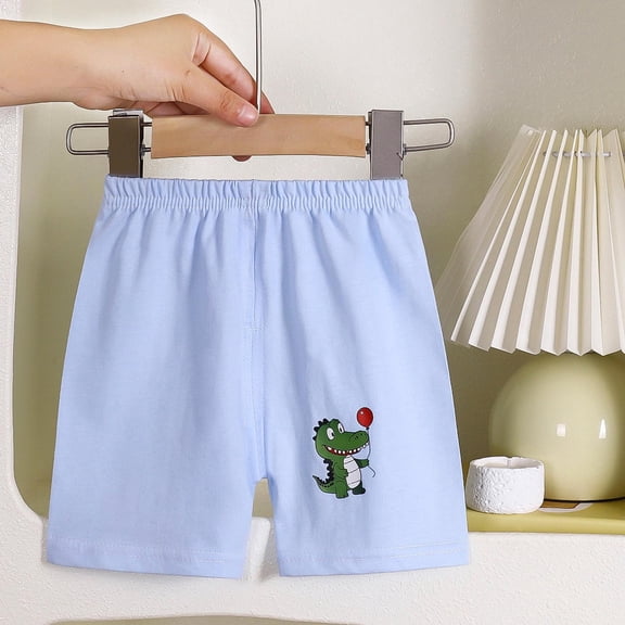 hengsof Toddler Children's Elastic Waistband Pulls on Cotton Shorts Suitable for Children to Wear in Summer