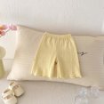 thumbnail image 1 of hengsof Toddler Girl Shorts Ribbed Girl Bike Shorts Solid Ruffle Summer Pull On Dance Athletic Under Dress Pants, 1 of 5