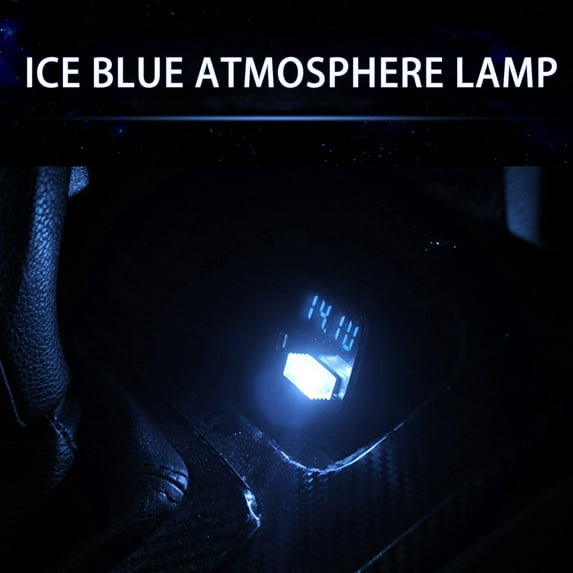 hengsof USB LED Car Interior Atmosphere Lamp, Car Interior LED Lights, Universal Mini Led USB Lights for Car Decoration, Plug-in USB Decoration Night Light for Most Cars