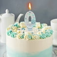 thumbnail image 1 of hengsof White Snow Themed Birthday Candles,White Snow Snowflake Number Birthday Candle for Party Supplies,Winter Birthday Party Number Cake Topper Decorations, 1 of 6