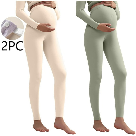 hengsof Women’s Maternity Leggings Over The Belly Butt Lift Soft Workout Pregnancy Yoga Pants
