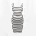 thumbnail image 1 of hengsof Womens Summer Maternity Dress Side Ruching Sleeveless Bodycon Dress Cute Pregnancy Dress, 1 of 6