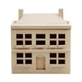 thumbnail image 1 of hengtong 1:12 Dollhouse Villa House Model Artwork Handcraft Cottage Mini Wooden House for, 1 of 7