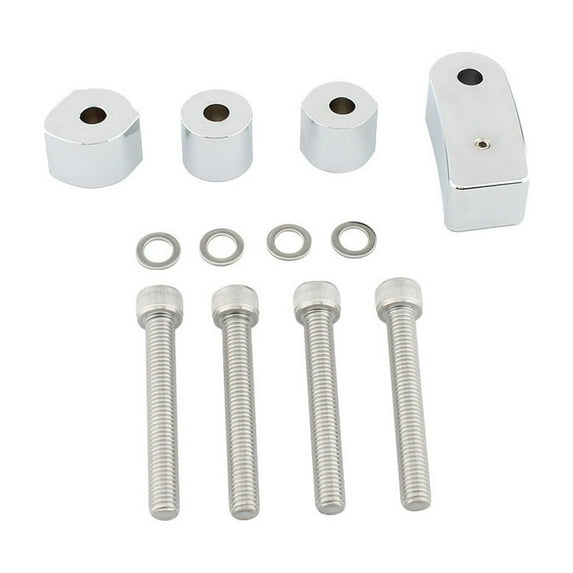 hengtong 1620-2431 Motorcycle Floorboard for Utility Accessory Silvery