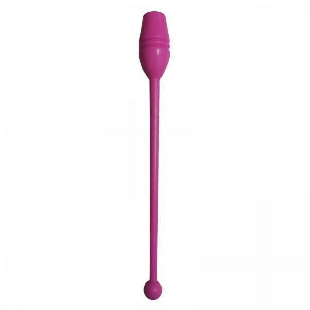 hengtong 2xGymnastics Stick Multifunction Dance Prop 13.8'' for Girls Stage Performance Pink