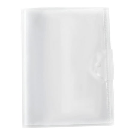 hengtong A3 File Folder Double Sided High Transparency Large Capacity for Home Office White