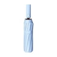 thumbnail image 1 of hengtong Automatic Umbrella Sun Protection Backpacking Travel Trips Umbrella for Rain Blue, 1 of 9