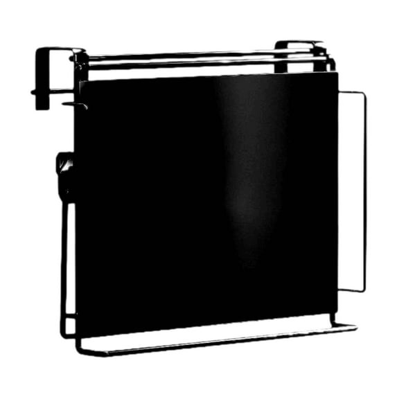 hengtong Cabinet Door Organizer Countertop Organizer Shelf for Balcony Black