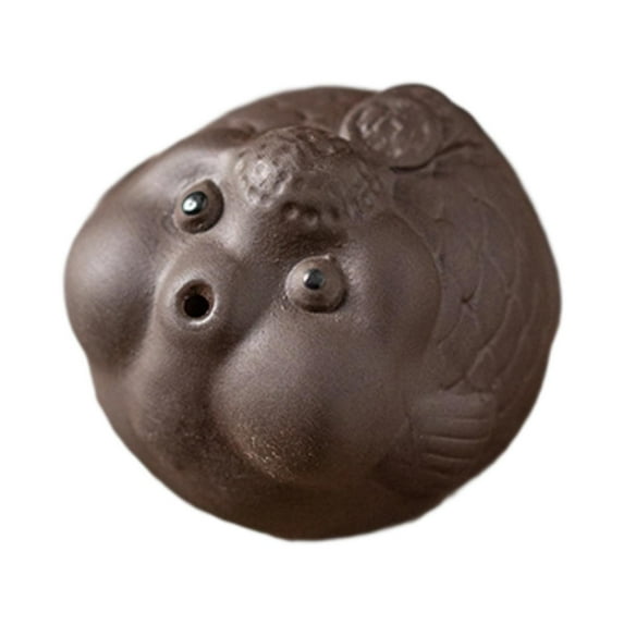 hengtong Chinese Zisha Bubble Fish Tea Pet Ceremony Decoration Kung Fu Tea Tray Decor Black