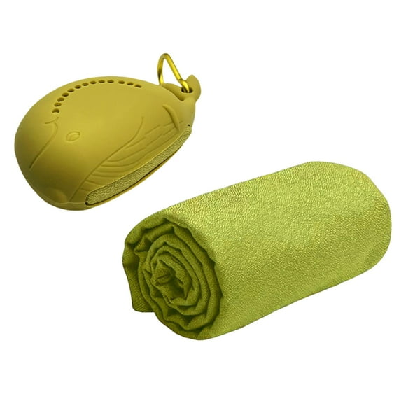 hengtong Cooling Towel for Hot Weather Breathable Chilly for Football Swimming Hiking Green
